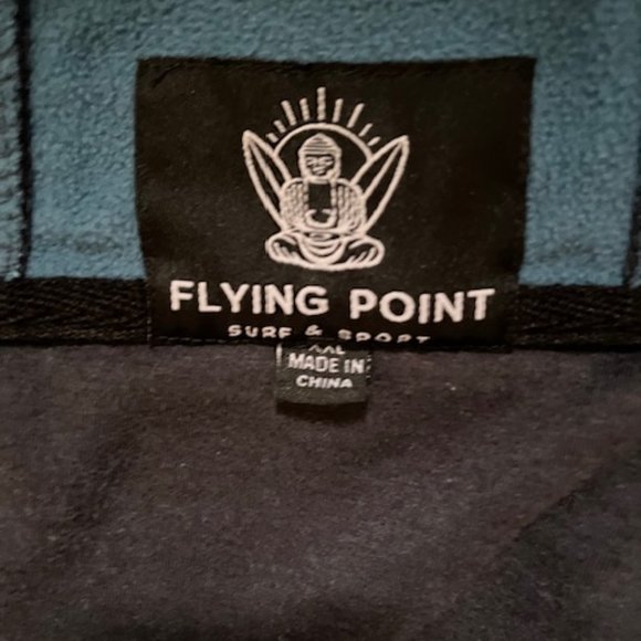 Flying Point Surf & Sport JACKET Dark Gray Sz XXL - Picture 6 of 7